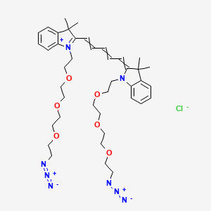 NN'-bis-(azide-PEG3)-Cy5