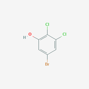 molecular formula C6H3BrCl2O B1409771 5-Bromo-2,3-dichlorophenol CAS No. 1804909-63-4