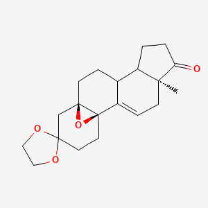 (5a,10b)-5,10-Epoxy-estr-9(11)-ene-3,17-dione Cyclic 3-(1,2-Ethanediyl Acetal)