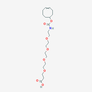 molecular formula C20H35NO8 B14097790 (4E)-TCO-PEG4-acid 