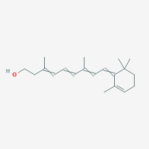 (3E,5E,7E)-9-[(3E)-2,4,4-Trimethyl-1-cyclohexen-3-ylidene]-3,7-dimethylnona-3,5,7-trien-1-ol