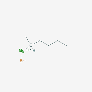 molecular formula C6H13BrMg B14097993 2-Hexylmagnesium bromide 