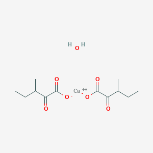 calcium;3-methyl-2-oxopentanoate;hydrate