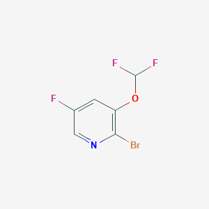 2-Bromo-3-difluoromethoxy-5-fluoropyridine