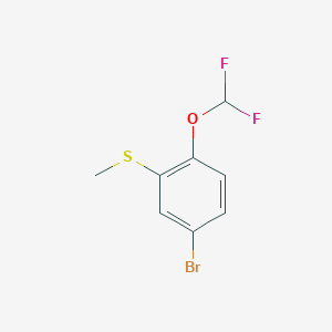 5-Bromo-2-(difluoromethoxy)thioanisole