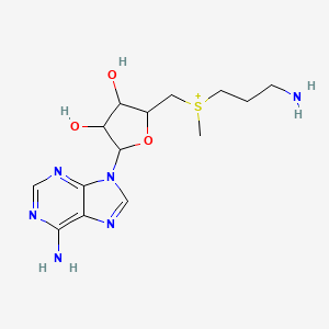 Adenosine,5'-[(3-aminopropyl)methylsulfonio]-5'-deoxy-