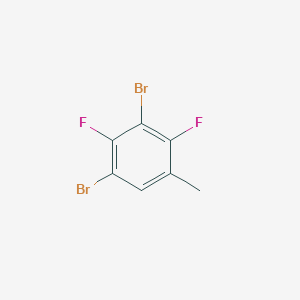molecular formula C7H4Br2F2 B1409818 3,5-Dibromo-2,4-difluorotoluene CAS No. 1806294-39-2