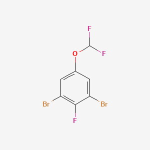1,3-Dibromo-5-difluoromethoxy-2-fluorobenzene