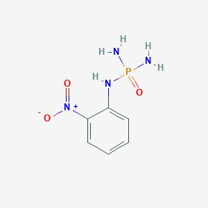 molecular formula C6H9N4O3P B140983 (2-硝基苯基)-磷酰三酰胺 CAS No. 874819-71-3