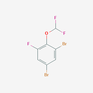 1,5-Dibromo-2-difluoromethoxy-3-fluorobenzene