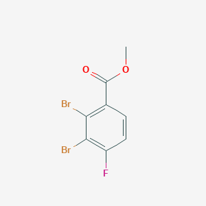 molecular formula C8H5Br2FO2 B1409836 Methyl 2,3-dibromo-4-fluorobenzoate CAS No. 1806327-91-2