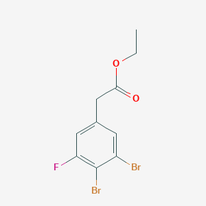 Ethyl 3,4-dibromo-5-fluorophenylacetate