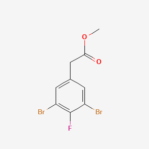 Methyl 3,5-dibromo-4-fluorophenylacetate