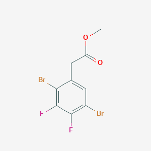 Methyl 2,5-dibromo-3,4-difluorophenylacetate