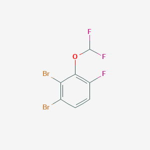 1,2-Dibromo-3-difluoromethoxy-4-fluorobenzene