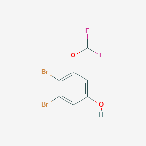3,4-Dibromo-5-(difluoromethoxy)phenol