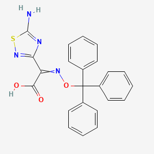 1,2,4-Thiadiazole-3-acetic acid, 5-amino-a-[(triphenylmethoxy)imino]-,(Z)-