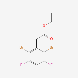 Ethyl 2,6-dibromo-3,5-difluorophenylacetate