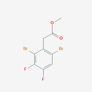 Methyl 2,6-dibromo-3,4-difluorophenylacetate