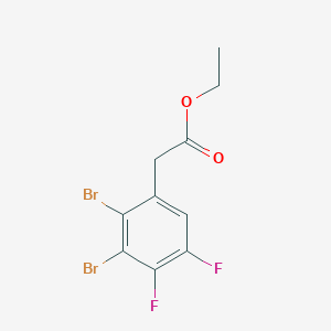 Ethyl 2,3-dibromo-4,5-difluorophenylacetate