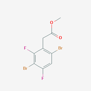 Methyl 3,6-dibromo-2,4-difluorophenylacetate