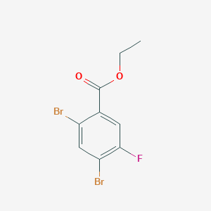Ethyl 2,4-dibromo-5-fluorobenzoate