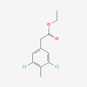Ethyl 3,5-dichloro-4-methylphenylacetate