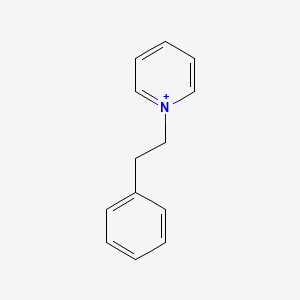 molecular formula C13H14N+ B14099050 1-(2-Phenylethyl)pyridinium 