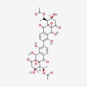 molecular formula C38H38O16 B14099149 Julichrome Q3,3 