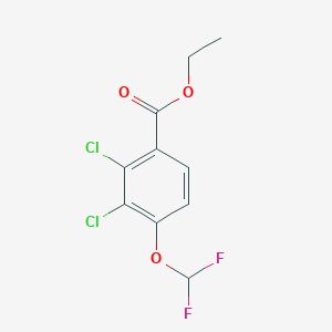 Ethyl 2,3-dichloro-4-(difluoromethoxy)benzoate