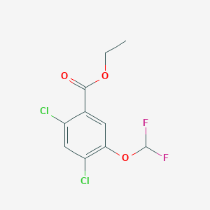 Ethyl 2,4-dichloro-5-(difluoromethoxy)benzoate