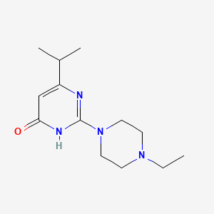 2-(4-Ethylpiperazin-1-yl)-6-(propan-2-yl)pyrimidin-4-ol