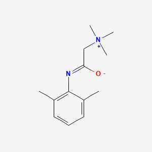 2-[(2,6-Dimethylphenyl)amino]-N,N,N-trimethyl-2-oxoethaniminiumchloride