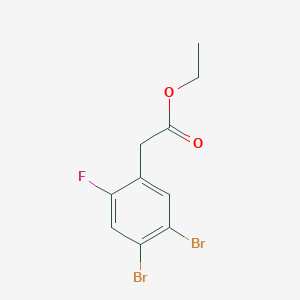 Ethyl 4,5-dibromo-2-fluorophenylacetate