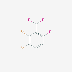 2,3-Dibromo-6-fluorobenzodifluoride