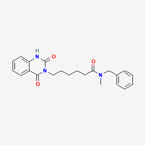 N-benzyl-6-(2-hydroxy-4-oxoquinazolin-3(4H)-yl)-N-methylhexanamide