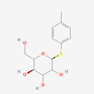 (3R,6S)-2-(hydroxymethyl)-6-(4-methylphenyl)sulfanyloxane-3,4,5-triol