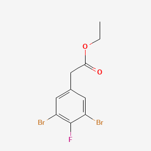 Ethyl 3,5-dibromo-4-fluorophenylacetate