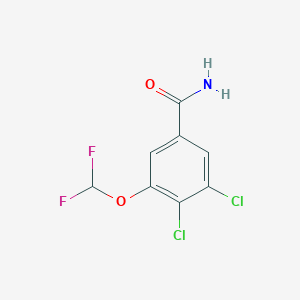3,4-Dichloro-5-(difluoromethoxy)benzamide