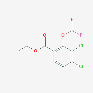 Ethyl 3,4-dichloro-2-(difluoromethoxy)benzoate