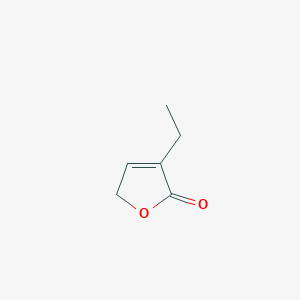 molecular formula C6H8O2 B14099989 3-Ethylfuran-2(5H)-one CAS No. 40029-70-7