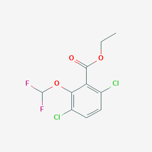 Ethyl 3,6-dichloro-2-(difluoromethoxy)benzoate