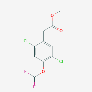 Methyl 2,5-dichloro-4-(difluoromethoxy)phenylacetate