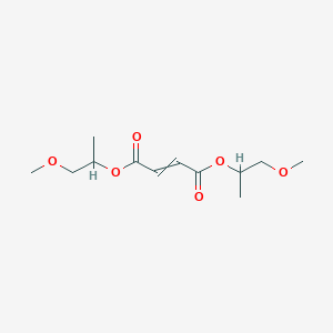 molecular formula C12H20O6 B14100221 Bis(2-methoxy-1-methylethyl)maleate 