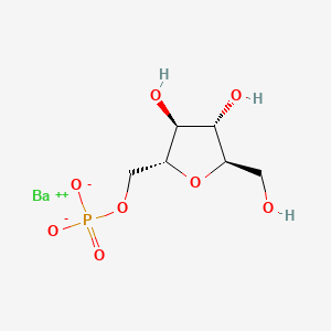 barium(2+);[(2R,3S,4S,5R)-3,4-dihydroxy-5-(hydroxymethyl)oxolan-2-yl]methyl phosphate