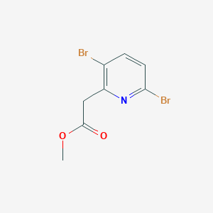 Methyl 3,6-dibromopyridine-2-acetate