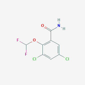 3,5-Dichloro-2-(difluoromethoxy)benzamide