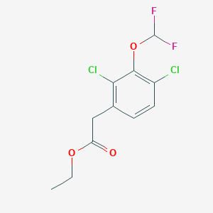 Ethyl 2,4-dichloro-3-(difluoromethoxy)phenylacetate