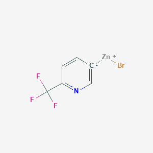 (6-(Trifluoromethyl)pyridin-3-yl)zinc bromide