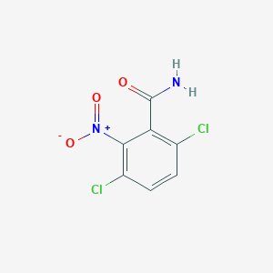 molecular formula C7H4Cl2N2O3 B1410068 3,6-Dichloro-2-nitrobenzamide CAS No. 1806356-61-5